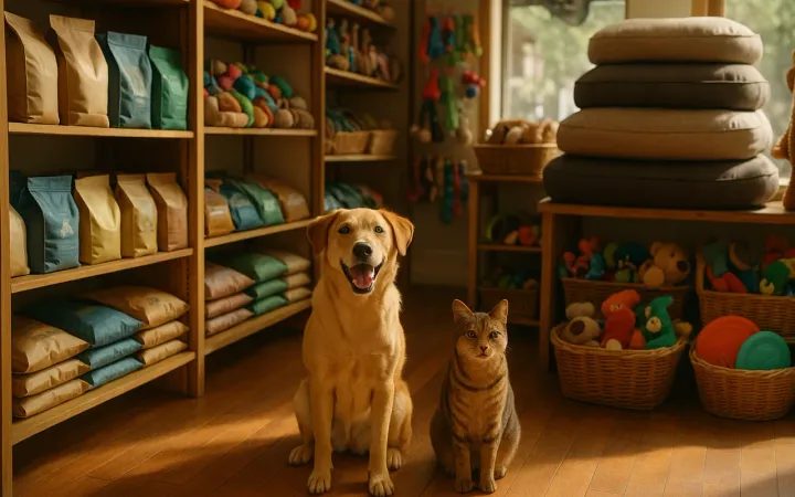 The Pawfield Pet Co. demo storefront